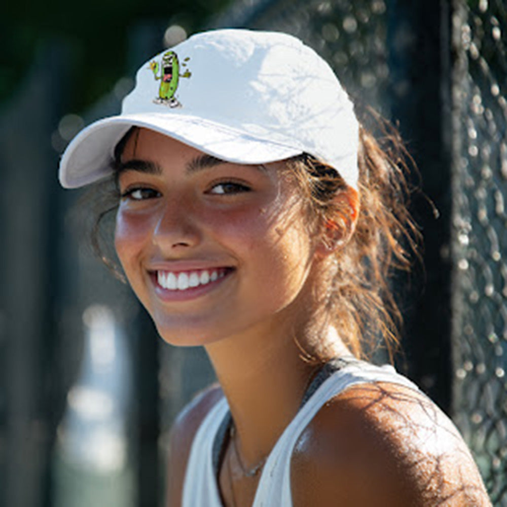 Pickle Monsters Baseball Hat - Adjustable Cap with Embroidered Pickle Monster Design