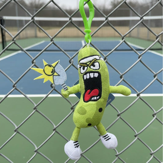 Pickle Monsters - Keychain - Bag Candy - Pickleball Plushie Doll