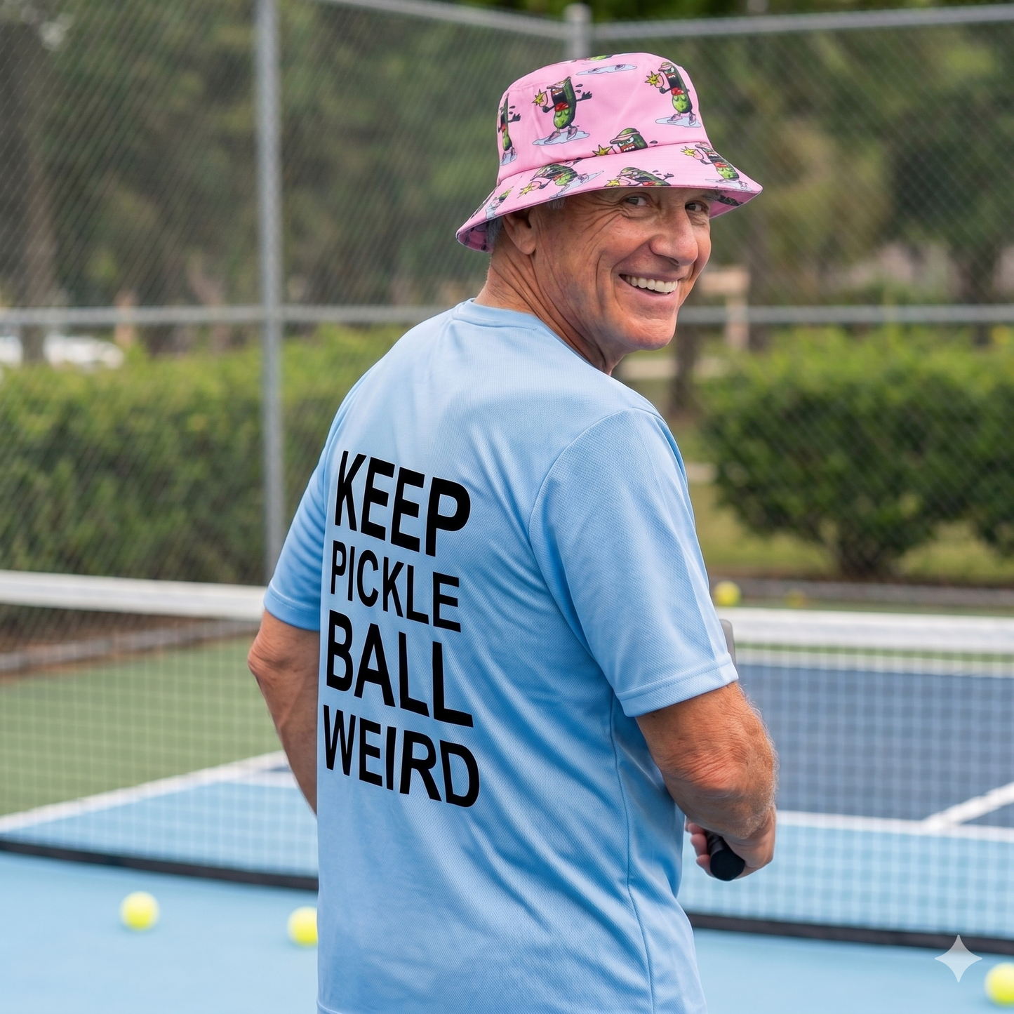 Pickle Monsters Performance Tee Shirt - Keep Pickleball Weird