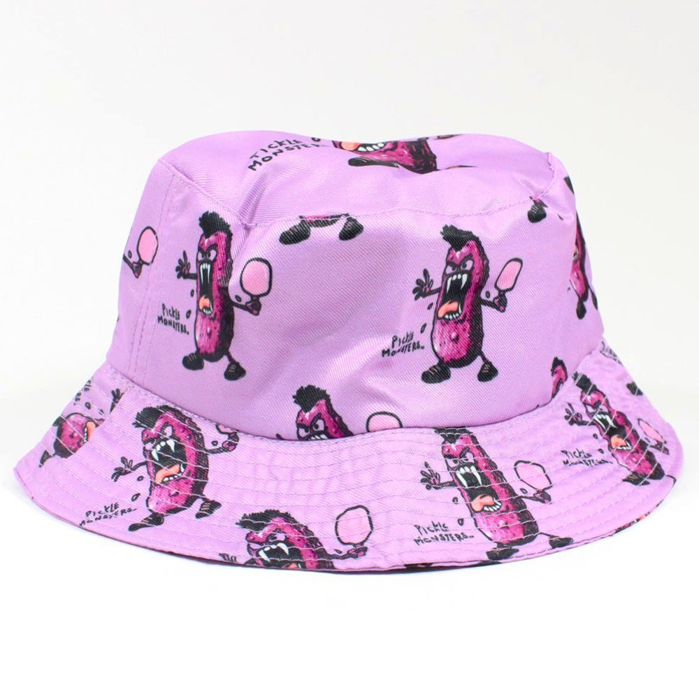 Colorful Pickle Monsters Bucket Hats - Featuring the Dreaded Pickle Monster Crew