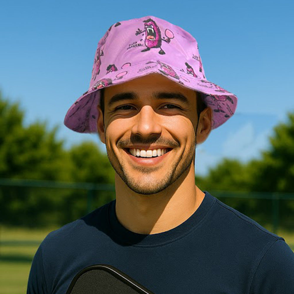 Colorful Pickle Monsters Bucket Hats - Featuring the Dreaded Pickle Monster Crew