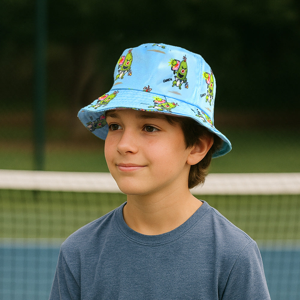 Colorful Pickle Monsters Bucket Hats - Featuring the Dreaded Pickle Monster Crew